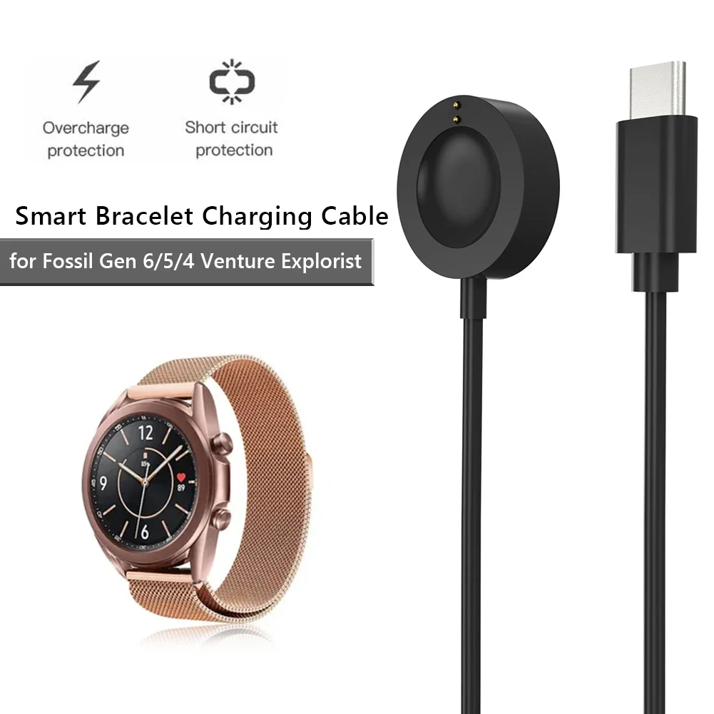 Fossil Watches Smartwatch Gen 5 - 1 メートル USB タイプ C 磁気高速充電充電器ドック化石世代