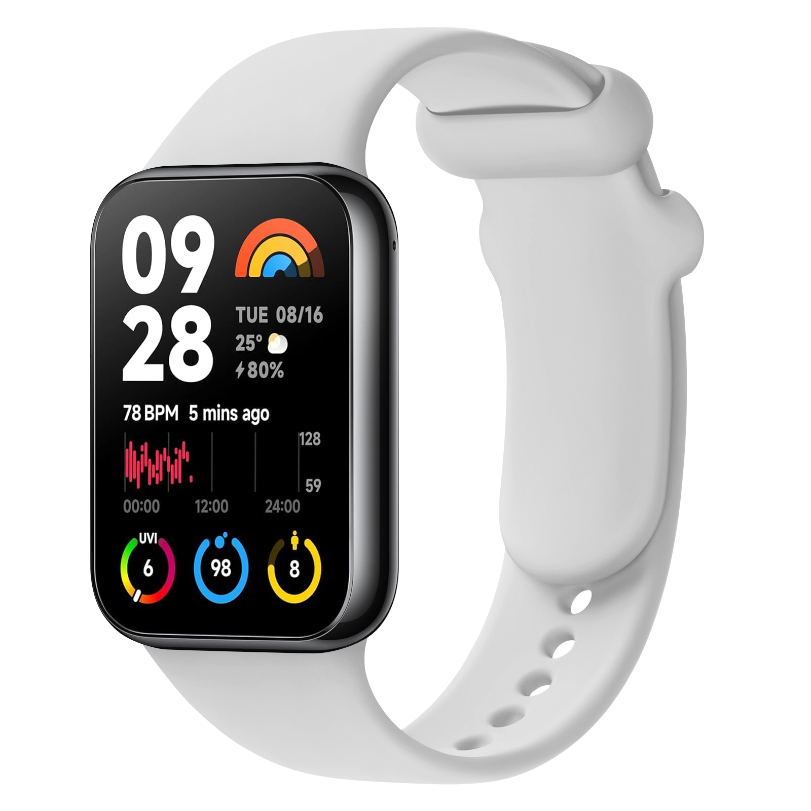 Tag Watches Smartwatch - シリコンストラップ Xiaomi Mi スマートバンド 8/9 交換用スポーツリストバンド