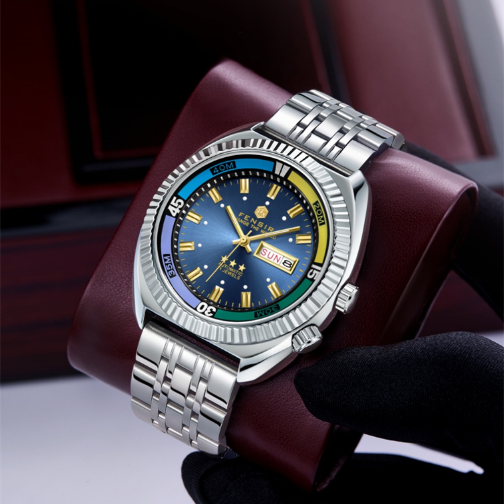 Smartwatch Watches Brands For Men - トップラグジュアリーハイエンドビジネスメンズウォッチ、ヨーロッパとアメリカンスタイルのブランドファッションカジュアルパーソナライズされた防水スチールバンド多機能腕時計、男性用、さまざまな場面での着用に適しています。