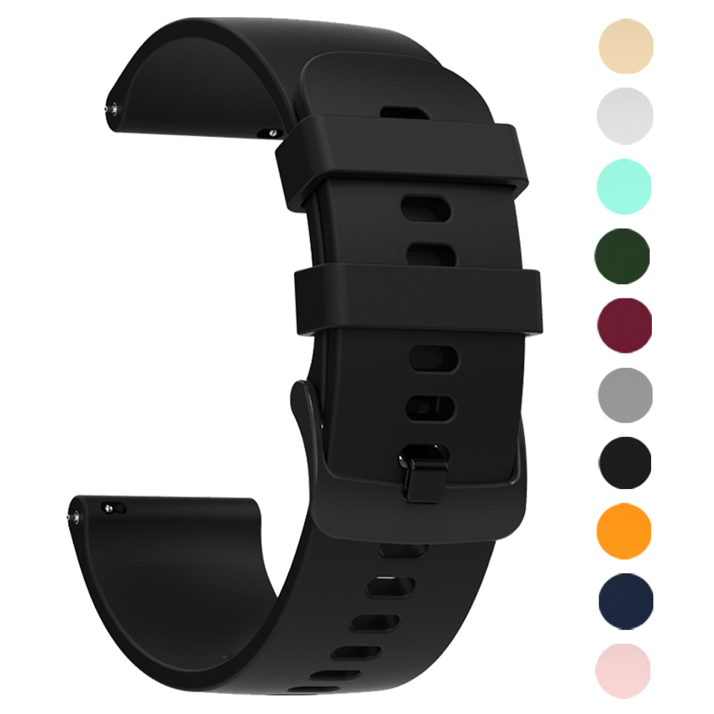 Fossil Watches Smartwatch Gen 5 - 交換用シリコンウォッチストラップ,ウォッチアクセサリー,5 lte,45mm, 44mm, 22mm, 22mm