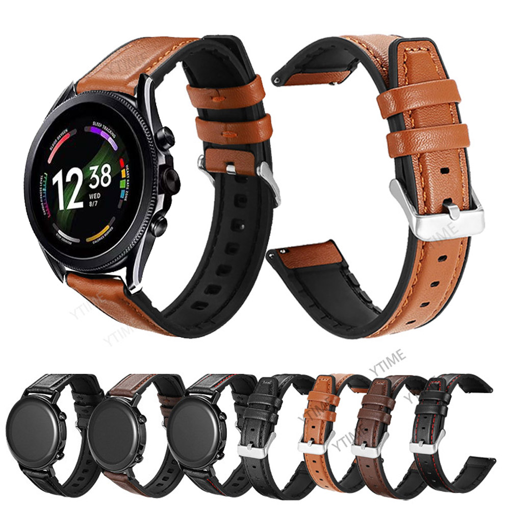 Fossil Watches Smartwatch Gen 5 - 接続された時計用の革製ブレスレット,IDR接続,長さ45mm,gen 5/5eスポーツ43mm、22mm