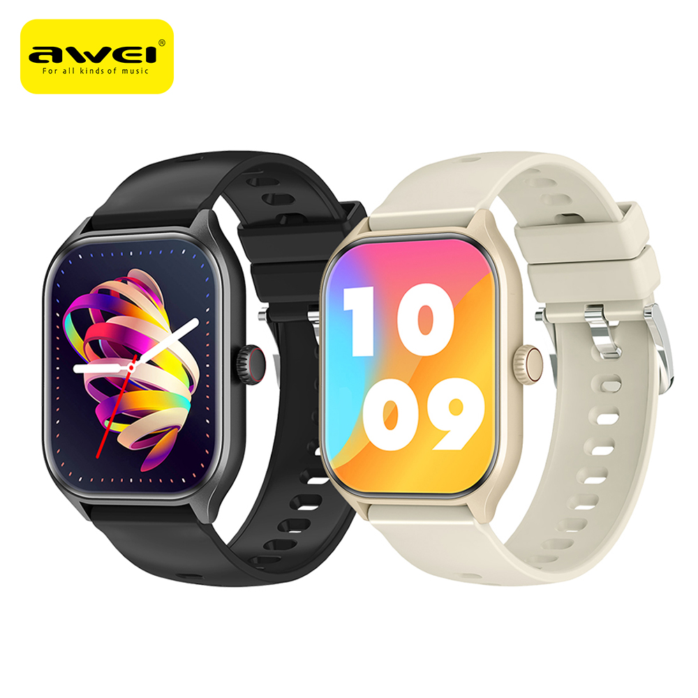 Smartwatch Online Watches For Men - Awei H21 多機能スマートウォッチ男性女性 Bluetooth 接続電話音楽フィットネススポーツブレスレット睡眠モニタースマートウォッチ