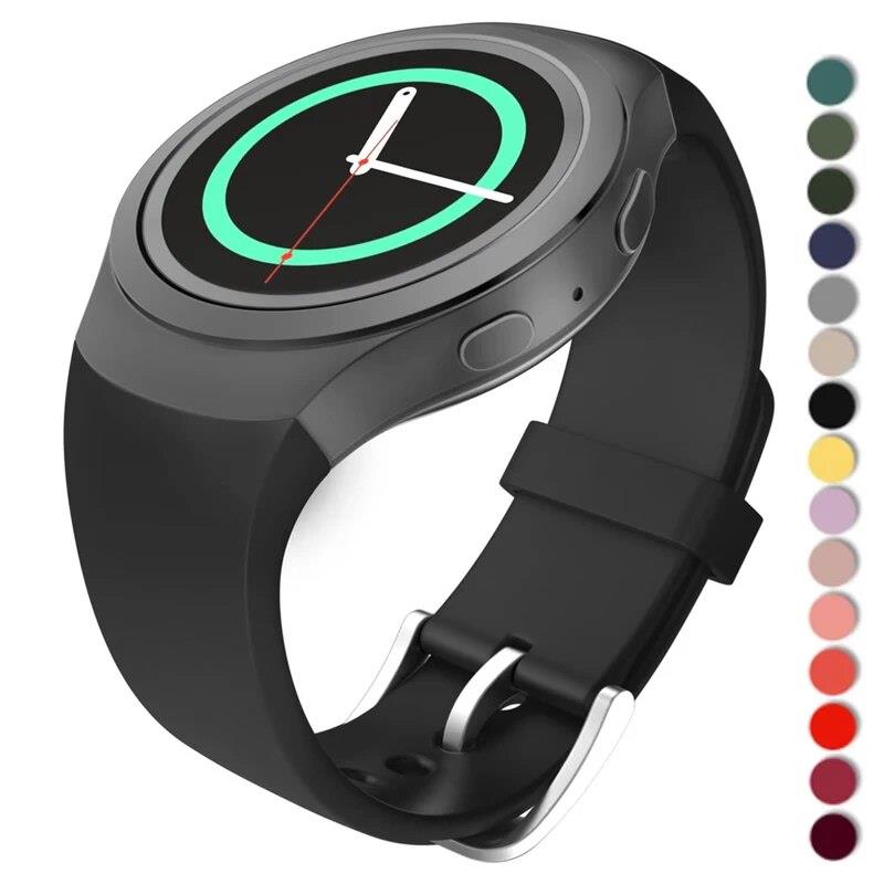 Tag Watches Smartwatch - スポーツストラップサムスンギャラクシーギア S2 R720 R730 スマート時計バンドシリコーンリストバンドブレスレットコレア時計バンド S