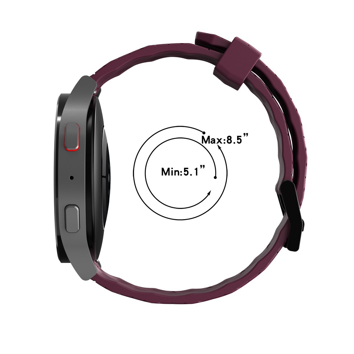 男性用シリコンスマートウォッチバンド,加圧用ストラップ,スポ - Fossil Watches Smartwatch Gen 5 のレビューと価格