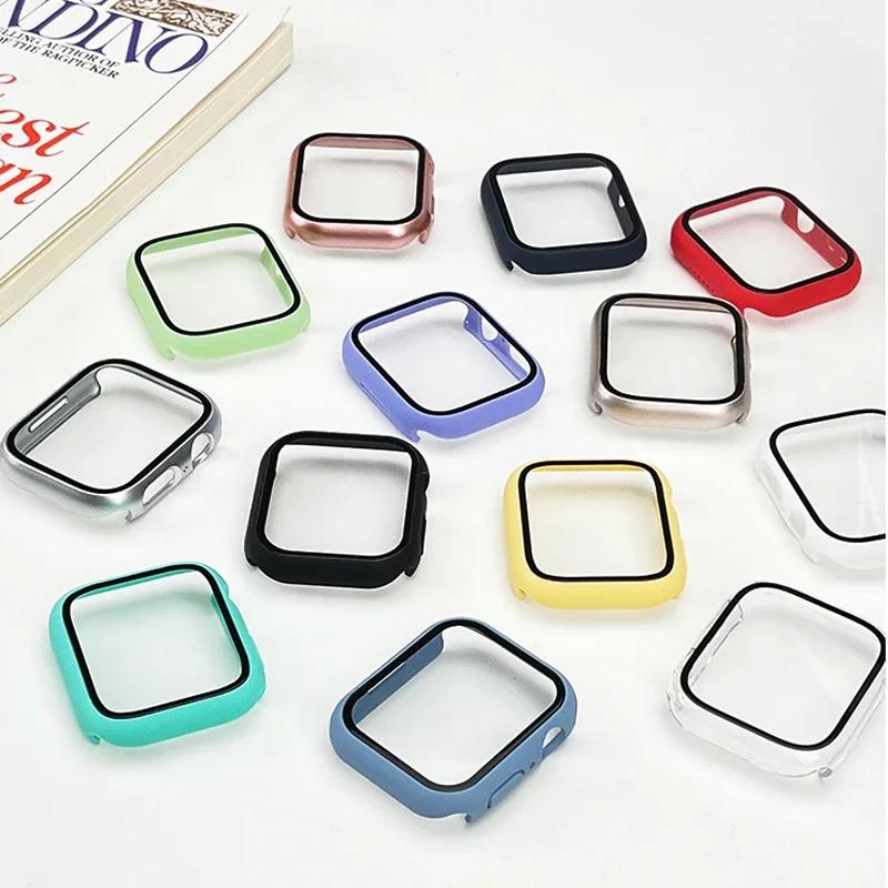 Apple Watchケース用強化ガラス+カバー 45mm  - Iwatch Smartwatch Series 7 のレビューと価格