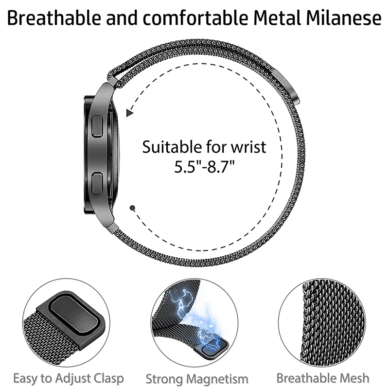 ミラネーゼループバンド Redmi Watch 6 5 4  - Tag Watches Smartwatch のレビューと価格