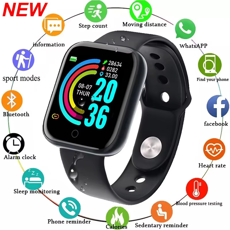 スマートウォッチ男性女性腕時計スマートウォッチメッセージフィ - Smartwatch Watches Birthday Gift For Men のレビューと価格
