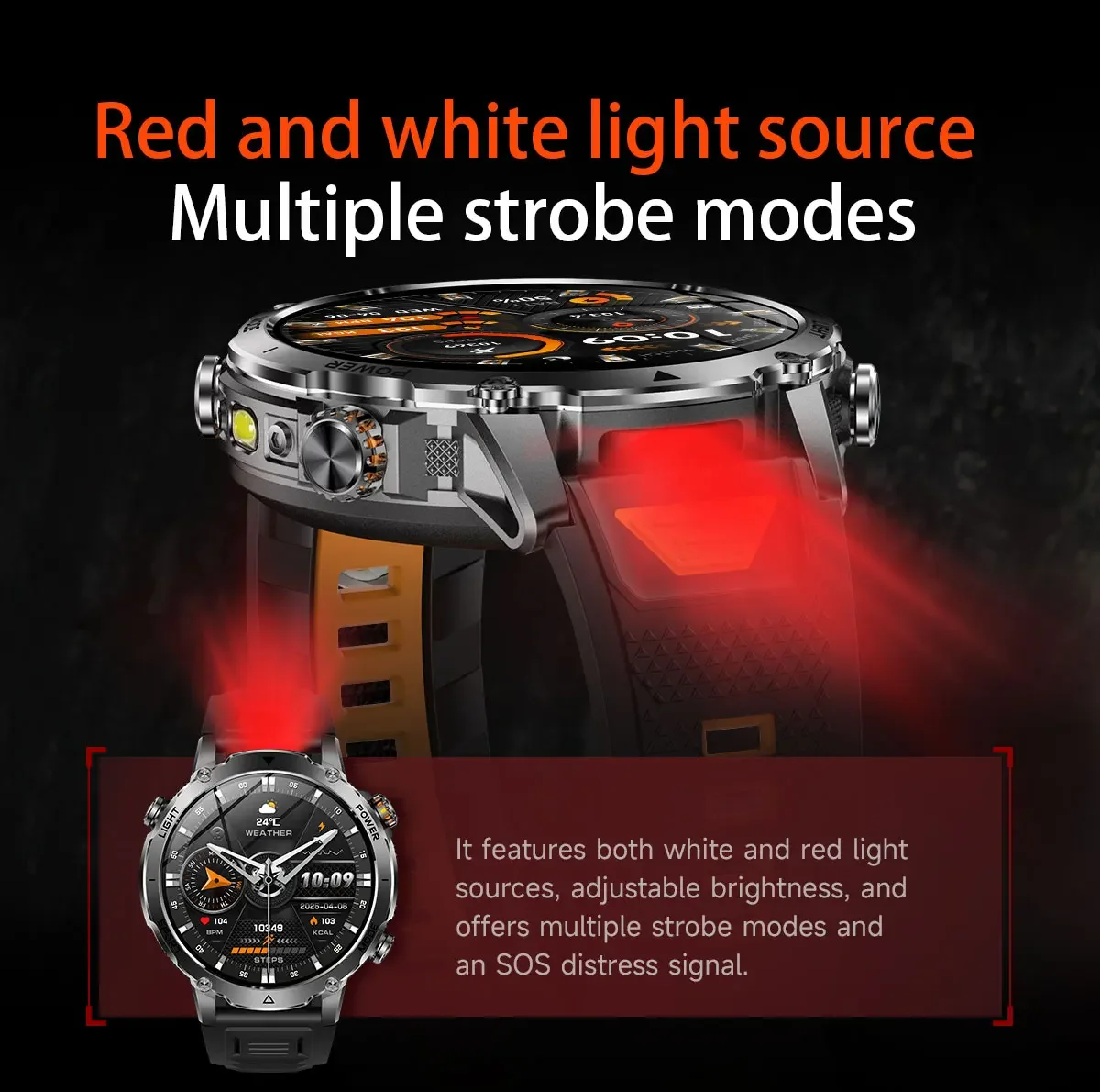 ブランド + 1400mAh ビッグバッテリー スマートウォ - Smartwatch Watches Brands For Men のレビューと価格