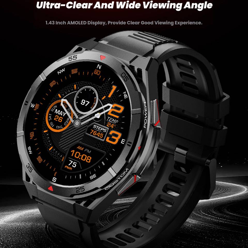 Leadoys X2B メンズ ラギッド スマートウォッチ  - Smartwatch Watches Best Gift For Men のレビューと価格