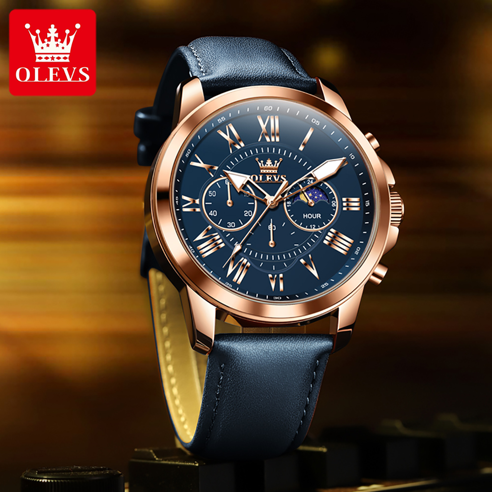 OLEVS 3632 メンズブランド腕時計 多機能ダイヤル  - Smartwatch Watches Brands For Men のレビューと価格