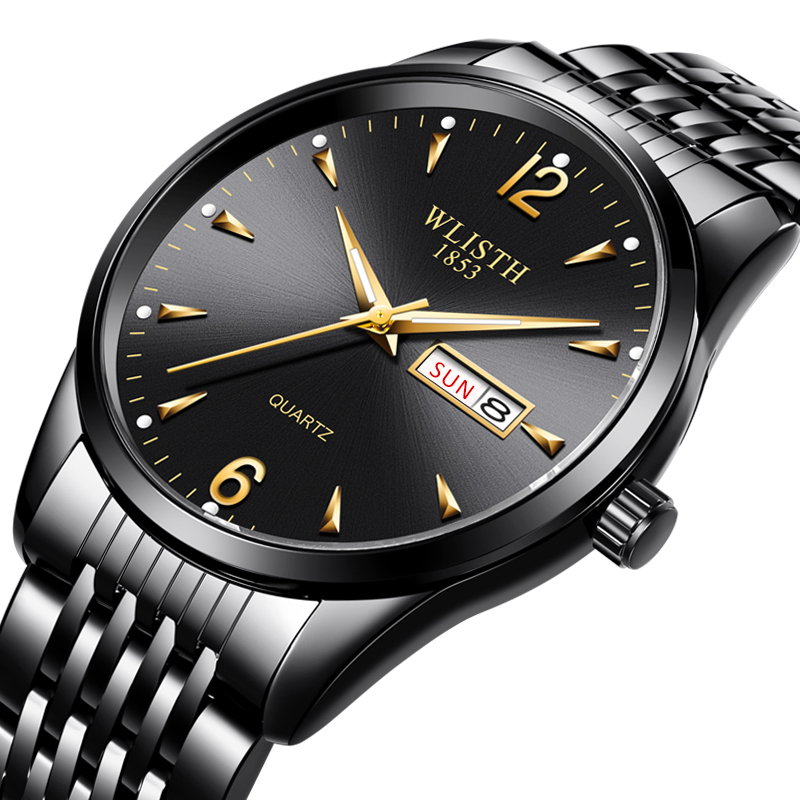 ブランド高級クォーツ腕時計男性用高級発光ポインター腕時計ファ - Smartwatch Watches Brands For Men のレビューと価格