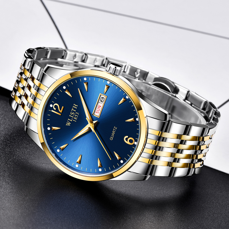 ブランド高級クォーツ腕時計男性用高級発光ポインター腕時計ファ - Smartwatch Watches Brands For Men のレビューと価格
