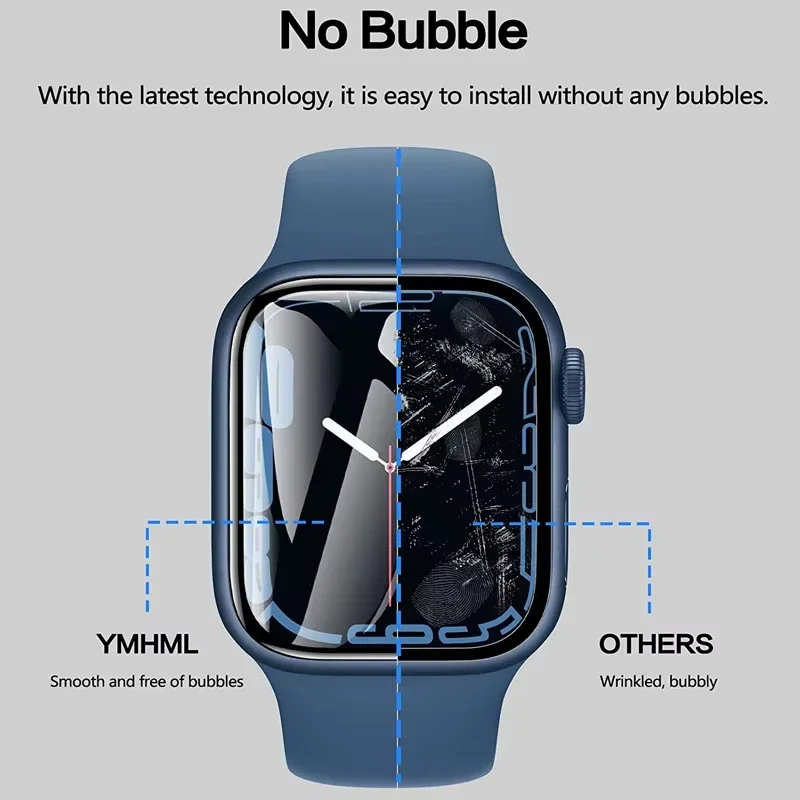 プロテクターフィルム Apple Watch 44 ミリメー - Iwatch Smartwatch Series 7 のレビューと価格
