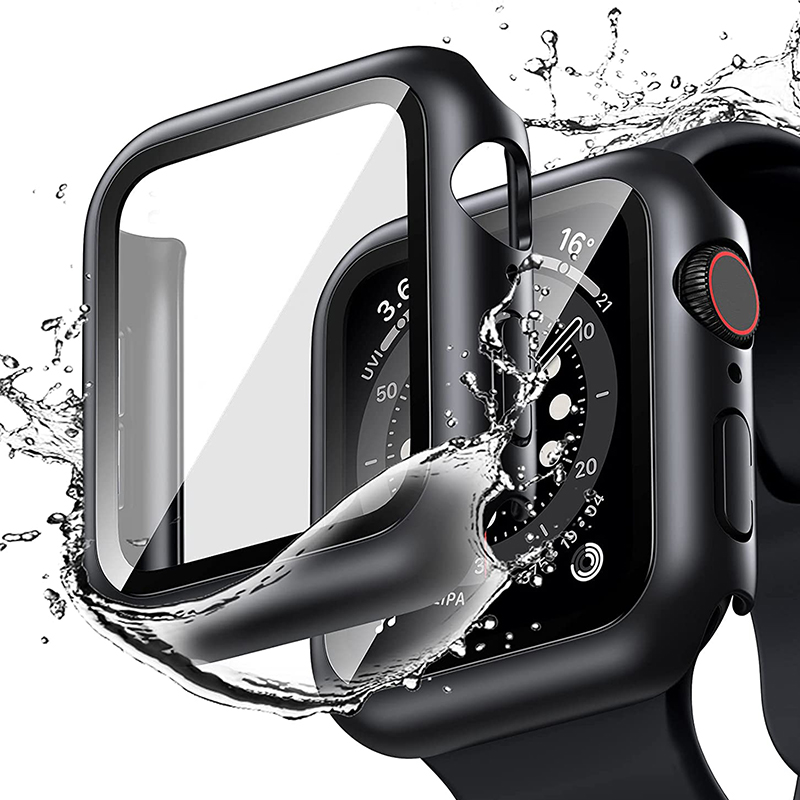 強化ガラス + カバー Apple Watch 9 8 41 - Iwatch Smartwatch Series 7 のレビューと価格