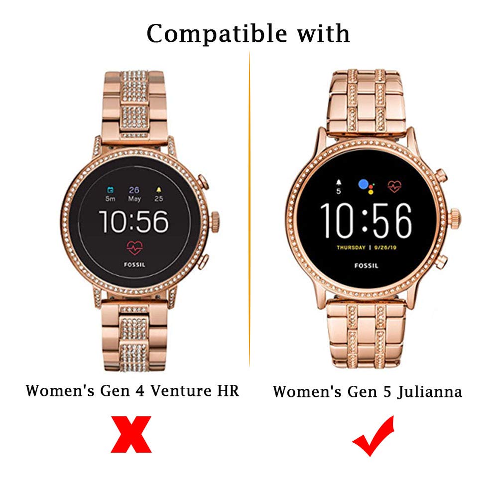 6用スクリーンプロテクター,マスク用強化ガラス,スマートウォ - Fossil Watches Smartwatch Gen 5 のレビューと価格