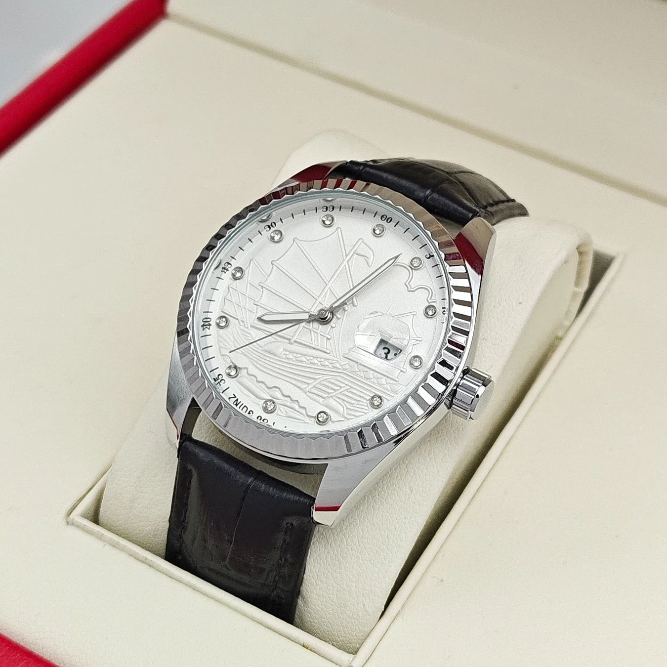 ヨーロッパとアメリカのスタイルのヨットシリーズの高級高級メン - Smartwatch Watches Best Gift For Men のレビューと価格