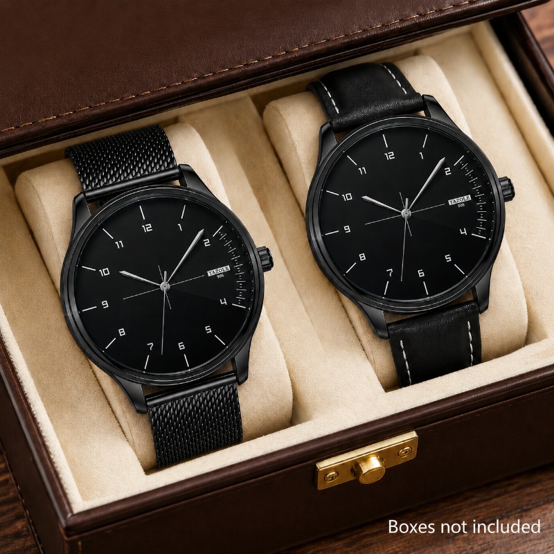 2 個 YAZOLE メンズ ビジネスウォッチ ファッション - Smartwatch Watches Best Gift For Men のレビューと価格