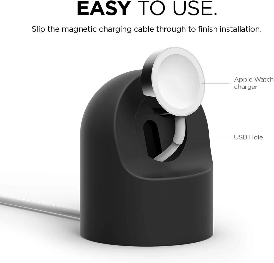 Apple Watch用充電スタンド,シリコンブラケット,充 - Watch Charging Dock のレビューと価格