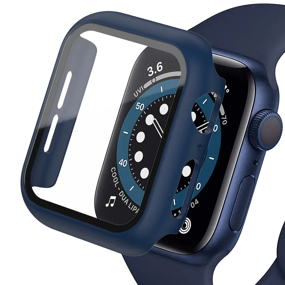 強化ガラス + カバー Apple Watch 9 8 41 - Iwatch Smartwatch Series 7 のレビューと価格