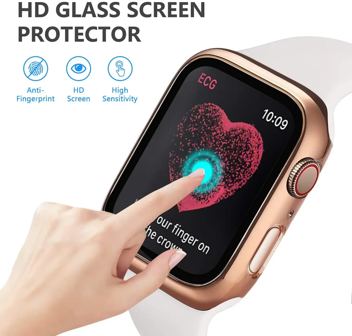 強化ガラス + カバー Apple Watch 9 8 41 - Iwatch Smartwatch Series 7 のレビューと価格
