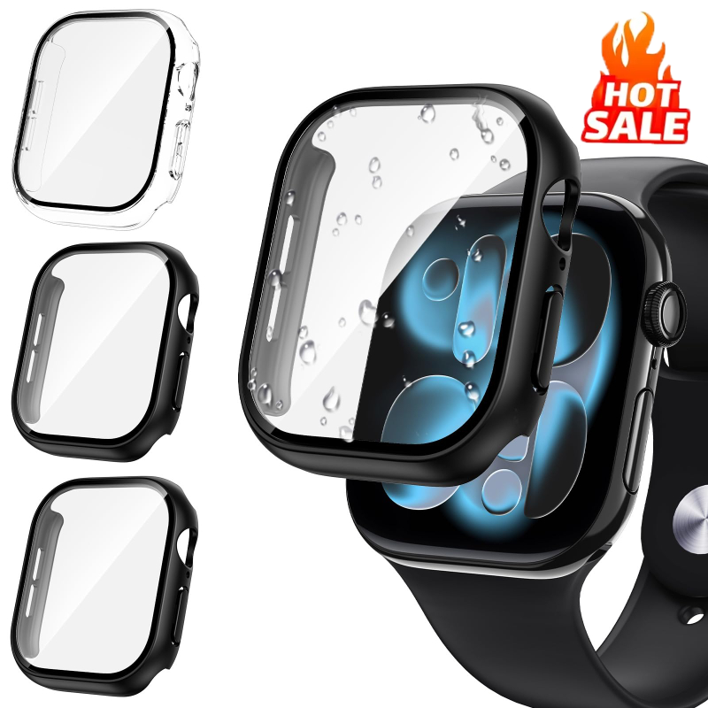 3 個のガラス + カバー Apple Watch ケース  - Iwatch Smartwatch Series 7 のレビューと価格