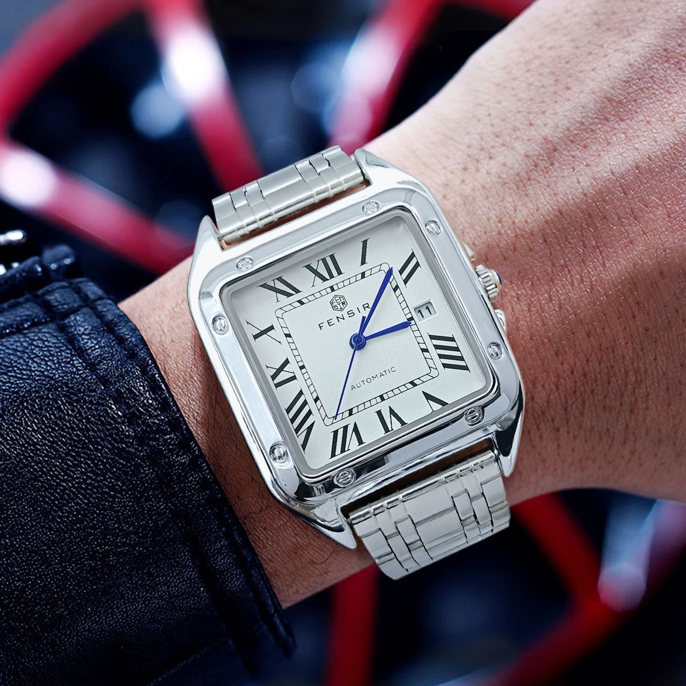 ヨーロッパ、アメリカ、日本、韓国スタイルのスクエアビジネスメ - Smartwatch Watches Best Gift For Men のレビューと価格