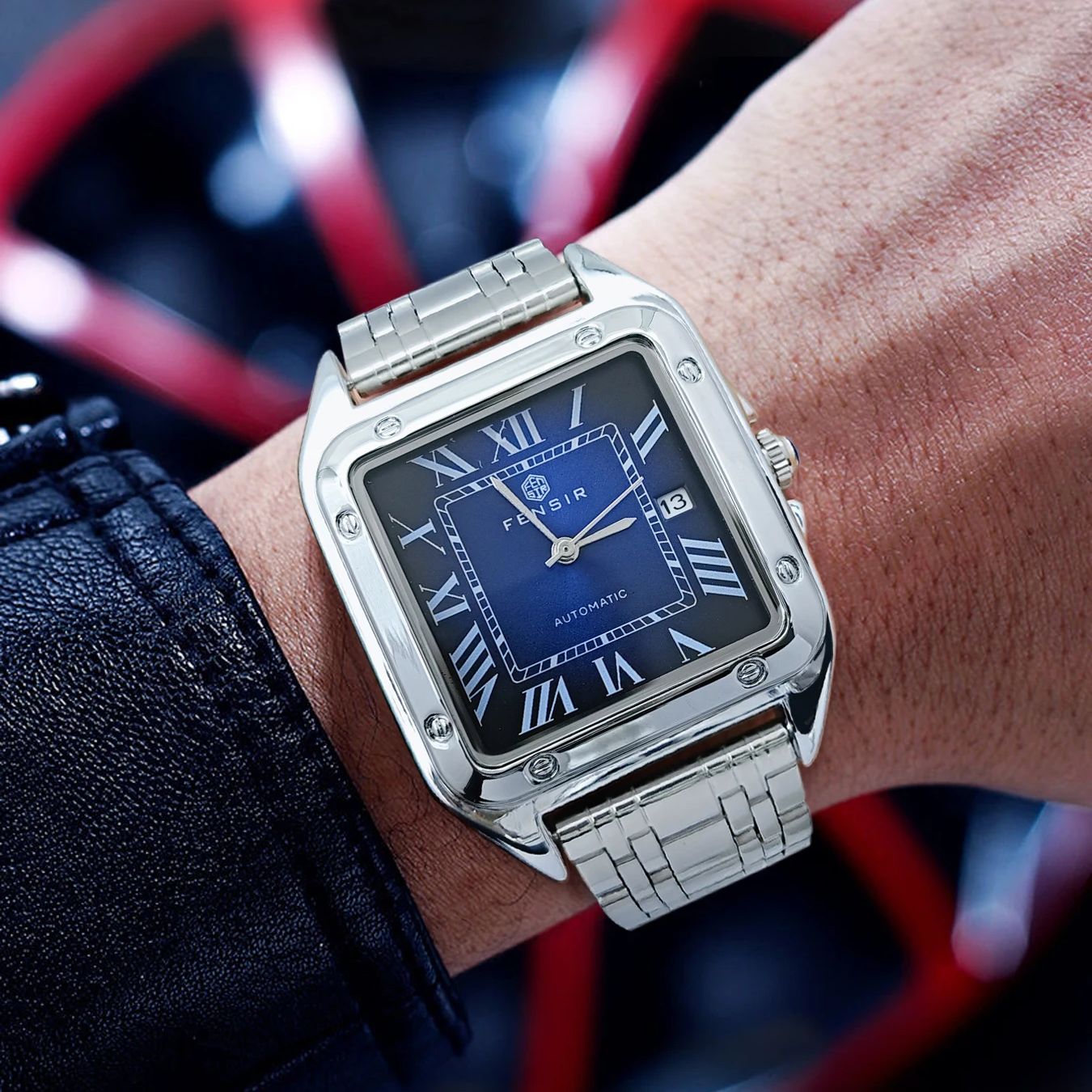 ヨーロッパ、アメリカ、日本、韓国スタイルのスクエアビジネスメ - Smartwatch Watches Best Gift For Men のレビューと価格