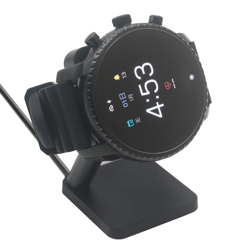 1メートルusb磁気急速充電の充電器ドックのため化石世代6/ - Fossil Watches Smartwatch Gen 5 のレビューと価格