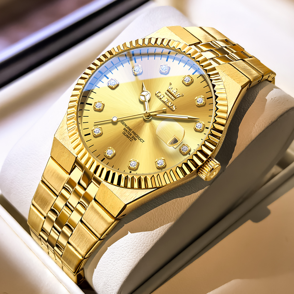 OLEVS 新ファッション腕時計メンズトップブランドの高級防 - Smartwatch Watches Brands For Men のレビューと価格