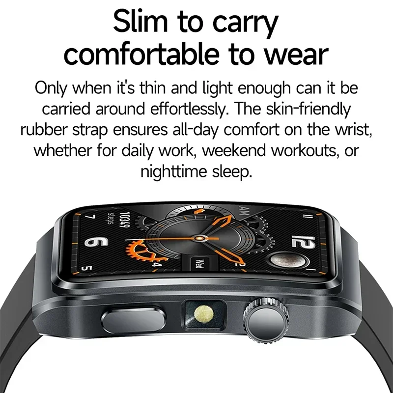 2026年新型ECG+PPG健康分析スマートウォッチ 体脂肪 - Watch Display Pillow のレビューと価格