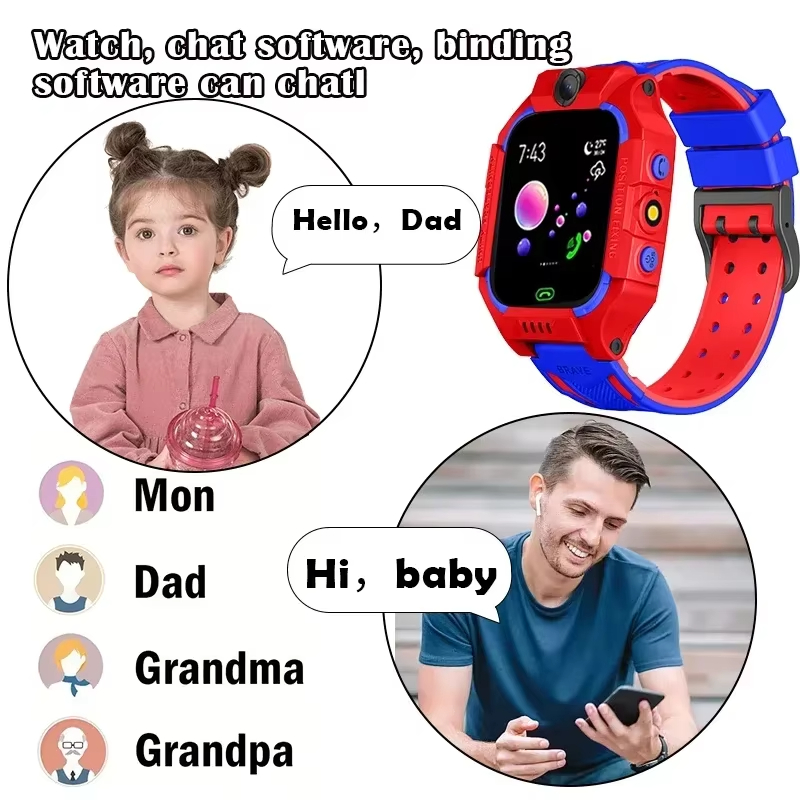Lenov 5G子供用カメラスマートウォッチ GPS位置情報 - Watch Display Pillow のレビューと価格