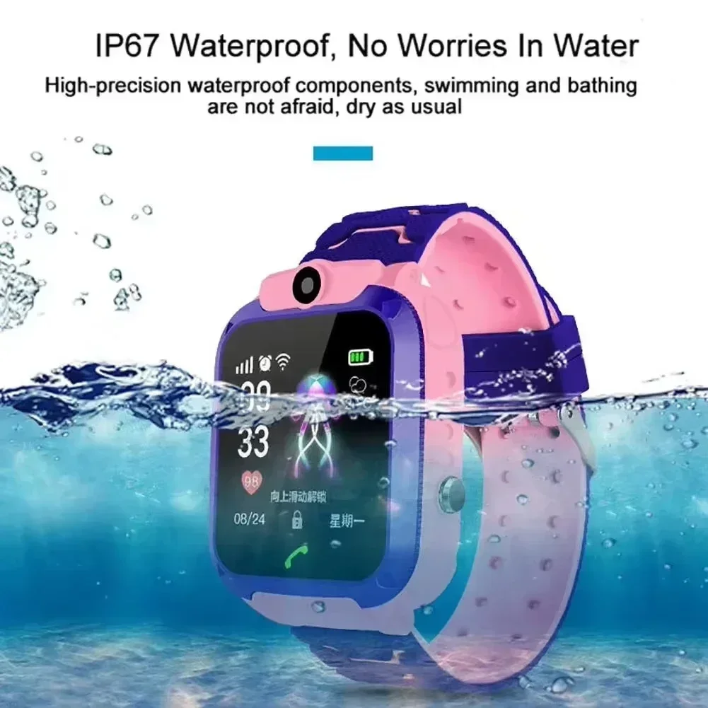 Lenov 5G子供用カメラスマートウォッチ GPS位置情報 - Watch Display Pillow のレビューと価格