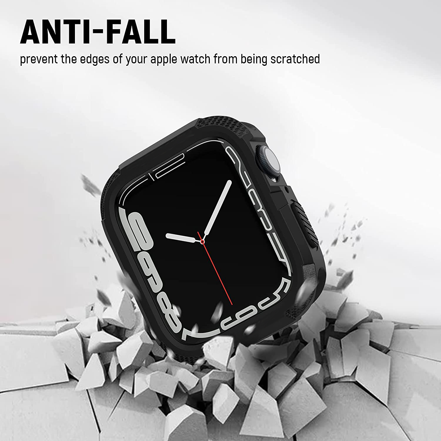 頑丈なカバー Apple Watch ケース 44 ミリメー - Iwatch Smartwatch Series 7 のレビューと価格